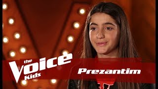 Anisa G përgatitet për performancë  Finale  The Voice Kids Albania 2019 [upl. by Ycak]