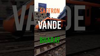 8 coach Saffron Vande Bharat vandebharatexpress indianrailways [upl. by Berne]