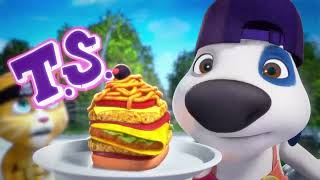 Talking Tom amp Friends  Taco Spaghetti Burger  Season 2 Episode 12 [upl. by Pallaton565]