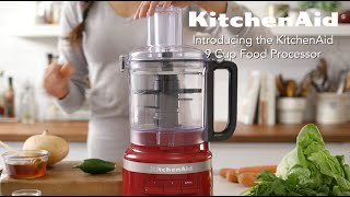 Introducing the KitchenAid KFP0921 9 Cup Food Processor [upl. by Gnouv]