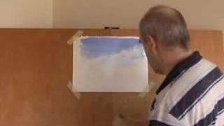 Painting Watercolour Clouds [upl. by Ez]