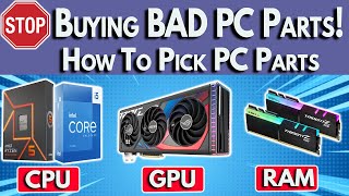 🛑 How to Pick PC Parts 2024 🛑 How To Build a PC 2024 [upl. by Otcefrep]