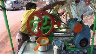 Sugar Cane Juice India Goa [upl. by Jud]