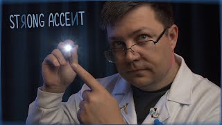 ASMR Strong Russian Accent Doctor Examination  soft spoken roleplay [upl. by Iew352]