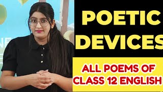 Poetic Devices Class 12 English [upl. by Ainaled]