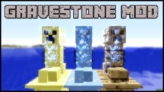 Gravestone Mod for 1710 Mod Review  Much more than Gravestones [upl. by Cortie]