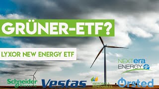 KlimaETF für den Sparplan  Lyxor New Energy ETF [upl. by Brooks]