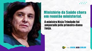 Ministério da Saúde  Nísia Trindade chora em reunião com Lula saiba motivo [upl. by Cherye]