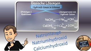 DISSOZIATION Säuren amp Salze  Chemie Tutorial [upl. by Narad]