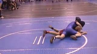 Rookie girl gets a 23 second pin in Div 5 Open [upl. by Kania452]