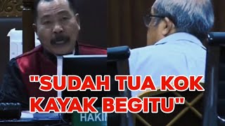 Hakim Semprot Saksi Ketua Koperasi Bakti quotSudah Tua Kok Kayak Begituquot [upl. by Caresa]