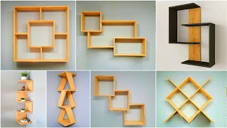 Amazing DIY Wooden Shelves Designs Home Wall Shelves Decoration Ideas DIY Home Woodworking Project [upl. by Sira225]