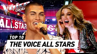 Legendary ALL STARS return to the Blind Auditions on The Voice [upl. by Llerraj]