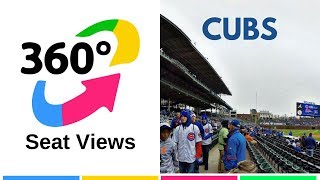 Wrigley Field 360 Seat View  TickPicks VR Experience [upl. by Adnwahs90]