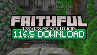 Faithful 128x128 1165 Texture Pack Download [upl. by Adnuhsat]