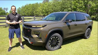 Is the 2024 Chevrolet Traverse Z71 a better SUV than a Honda Pilot Trailsport [upl. by Ardle319]