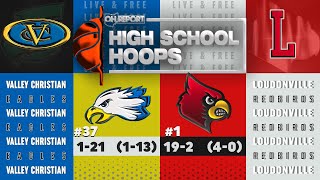 37 Valley Christian  1 Loudonville  Ohio High School Girls Tournament Basketball [upl. by Nnylak]