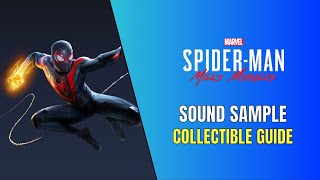 SpiderMan Miles Morales  All Sound Sample Locations  Deep Cuts Trophy Guide [upl. by Ragan181]