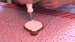 How to Decorate Cookies  Marbling Royal Icing [upl. by Favien]