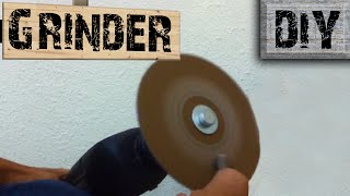 How to  grinding wheel adapter for your drill WARNING [upl. by Ynittirb126]