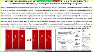 O PROBLEMA DE MONTY HALL EXPANDIDO A n PORTAS APLICADO A QUESTÕES DE CONCURSOS E LÓGICA MATEMÁTICA [upl. by Pepita]