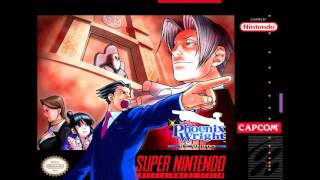 Detention Center  Elegy of the Security Guards  Phoenix Wright Ace Attorney Trilogy SNES Remix [upl. by Soloma410]