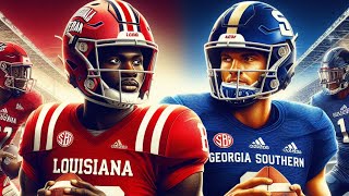 LOUISIANA VS GEORGIA SOUTHERN WEEK 8  CFRL YEAR 1 [upl. by Ellswerth]