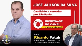 Podcast dos Comerciários Ricardo Patah debate com Andrea Matarazzo [upl. by Inahet]