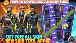 🍷Antiban Skin Tools Pro Free Fire 🤔 Free Fire Skin Tool  FF Skin Tool App😱  How To Use Skin Tool💀 [upl. by Nimref984]