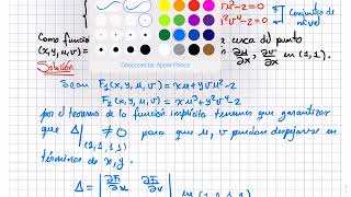 Ejemplo del teorema de la función implícita [upl. by Silvie515]