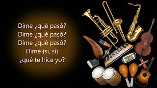 Dime Que Paso The Latín Brothers Letra salsa musica karaoke letra [upl. by Nnaear83]