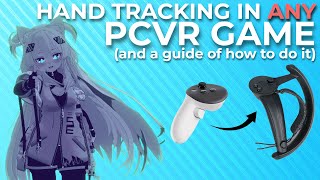 How to use HAND TRACKING IN ANY PCVR GAME  Virtual Desktop Guide [upl. by Ibob628]