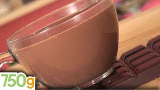 Recette de Chocolat chaud maison  750g [upl. by Ivanah]