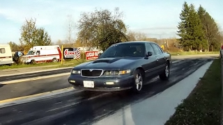 Supercharged Grand Marquis no traction [upl. by Olegnad428]