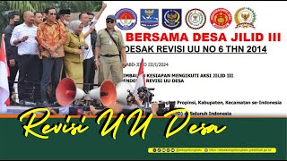 Kabar Terkini ❗ Revisi UU Desa Akan Disahkan Bulan Januari 2024 Sebelum Pemilu [upl. by Anelys973]