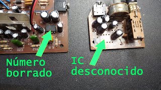 Cómo encontrar circuitos integrados de audio desconocidos [upl. by Elysia]