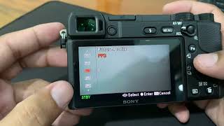 Cara setting sony a6400 untuk video Picture profile slog3 [upl. by Waugh]