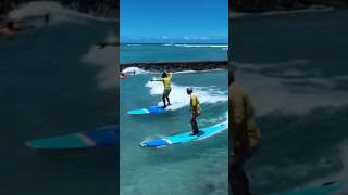 Surf lessons in Waikiki [upl. by Hadley]