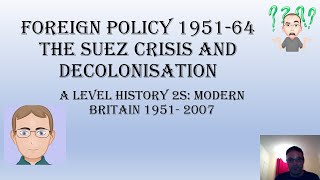 Foreign Policy 195164 The Suez Crisis and Decolonisation [upl. by Airreis]