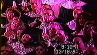 Disney World Candlelight at EPCOT Center 1994 Part 2 with Robert Urich  Oh Come All Ye Faithful [upl. by Granthem]