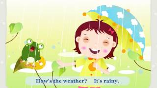 Kids Songs English  quotHows the weather  quot [upl. by Animlehliw326]