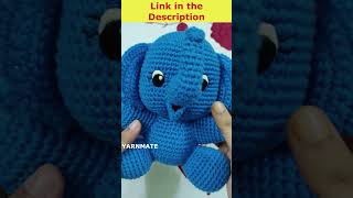 হাতি পুতুল নাম তার গজা  Cutest amigurumi crochet Soft Toy  shorts [upl. by Elrae]