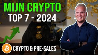 Mijn top 7 Beste Crypto investeringen voor 2024  Welke Cryptos kunnen gaan stijgen [upl. by Nerrol]