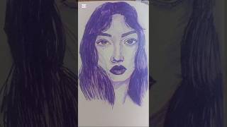 Tükenmez kalem ile çizim yapmak reklam art çizimvideoları trendingshorts sanat drawing [upl. by Adnoek]