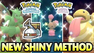 The NEW SHINY METHOD How to Get SHINY POKEMON in the UNDERGROUND in Pokemon BDSP [upl. by Anitniuq]