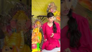 Ganpati bappa moryaa🥹❤️🙏🏻 Simran Makhija  shorts school ganpati ganesh ganeshchaturthi [upl. by Retsev]