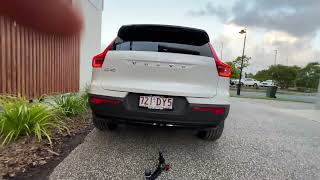 Volvo XC40 Detachable Invisible Tow Bar installed [upl. by Navar]