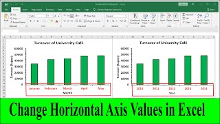 🔥 How to Change Horizontal Axis Values in Excel Charts [upl. by Colleen]