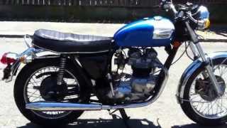 1973 Triumph Tiger 750  Walkaround and ride [upl. by Aliel]