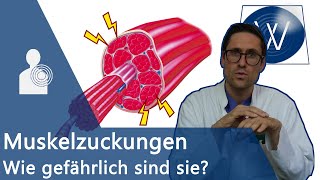 ALS Muskelzuckungen amp Muskelzucken in Oberschenkel Arm Auge Wade Zunge  Ursachen Faszikulation [upl. by Nadbus]